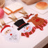 3pc Festive Cutlery Socks
