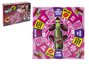 SPIN THE BOTTLE GAME DRINKERS OR RISQUE EDITION
