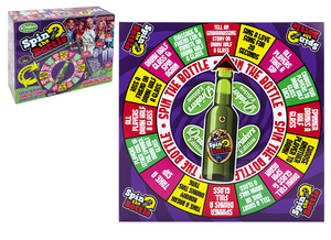 SPIN THE BOTTLE GAME DRINKERS OR RISQUE EDITION