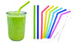 Reusable Eco-Friendly Silicone Drinking Straws