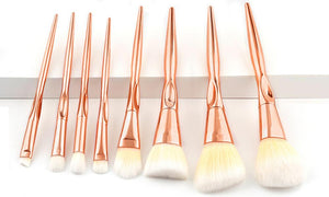 8 Piece Pro Grip Make Up Brushes