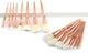 8 Piece Pro Grip Make Up Brushes