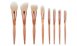 8 Piece Pro Grip Make Up Brushes