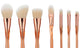 8 Piece Pro Grip Make Up Brushes