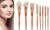 8 Piece Pro Grip Make Up Brushes