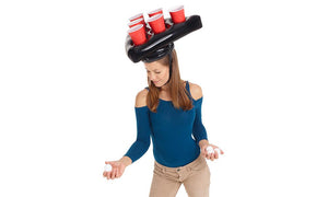 Inflatable Beer Pong Head Game