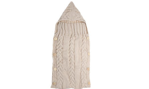 Cable Knit Baby Swaddle Blankets