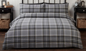 Rapport Campbell Check Duvet Set