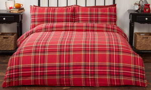 Rapport Campbell Check Duvet Set