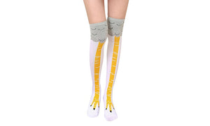 Chicken Legs Knee-High Socks