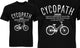 Men's Cycopath Bike Lover Cycling T-Shirts
