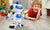 Kids Smart Dancing Rotating Space Robot with LED Lights & Music