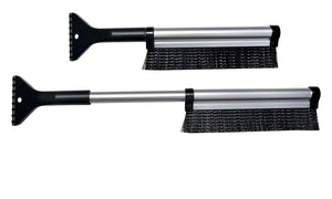 Extendable Ice Brush and Scraper
