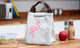 Flamingo Print Oxford Thermal Insulated Lunch Bags
