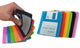 6 Floppy Disk Coasters
