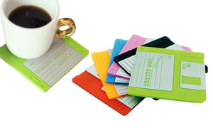 6 Floppy Disk Coasters