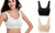 Lace Front Padded Comfort Bra: Three-Pack