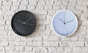 12" Stylish Round Face Clock
