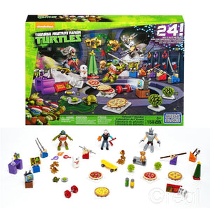 Mega Bloks Teenage Mutant Ninja Turtles Xmas Advent Calendar