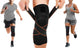 Knee-Compression Sleeve with Adjustable Straps