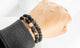 Sasha Morel - Lavastone Skull and Crown Bracelet