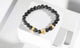 Sasha Morel - Lavastone Skull and Crown Bracelet
