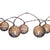 Metal Globes Garden Solar String Lights