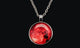 Glow In The Dark Full Moon Necklaces