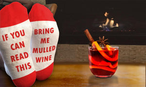 ‘Bring Me Mulled Wine’ Winter Socks