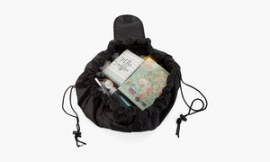 Drawstring Open Flat Cosmetics Travel Bag