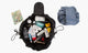 Drawstring Open Flat Cosmetics Travel Bag