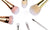 7 Piece Pro Metallic Make-up Brushes