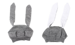 Baby Knitted Bunny Ear Hat