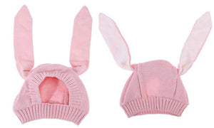 Baby Knitted Bunny Ear Hat
