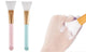 2pc Silicone Face Mask Applicator Brush