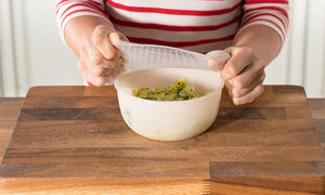Oven & Microwave Silicone Food Covers (4 Pack)