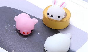 10pc Assorted Animal Squishy Toys