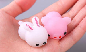 10pc Assorted Animal Squishy Toys
