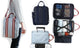 Unisex Nylon Carry On Travel Bag Suitcase
