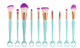 5 or 10pc Mermaid Tail Make Up Brushes