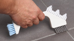 Triple Head Tile and Grout Brush