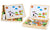 Double Sided Chalkboard & Magnetic Board Educational Puzzle Toy