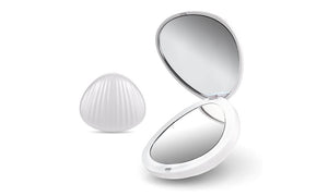 GloBrite 11 LED Mermaid Shell Mirror