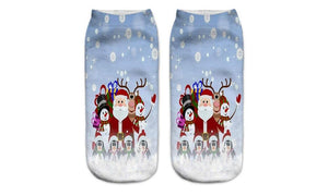 Printed Xmas Socks
