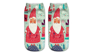 Printed Xmas Socks
