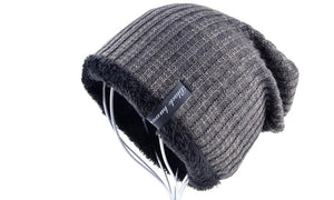 Velvet Lined Mens Beanies