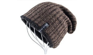 Velvet Lined Mens Beanies