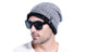 Velvet Lined Mens Beanies