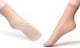 6 Pack Women's Silky Socks With Reinforced Cotton Sole