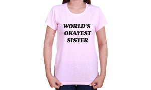 Worlds Okayest Brother Sister T-Shirts